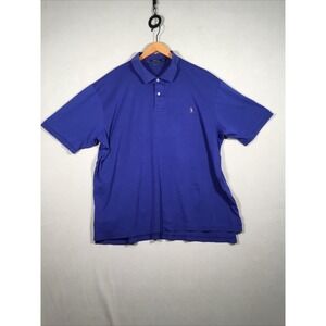 Polo Ralph Lauren Pima Soft Touch Polo Mens 2XLT Purple Golf Casual Office